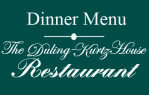 dinner menu